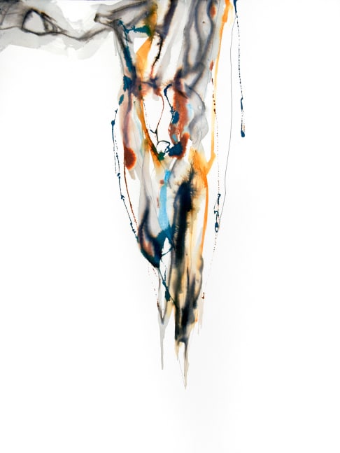 Arthur Turner Pendulum, 10, 2016 watercolor, ink, and graphite on paper 30" x 22" AT 2006 Moody Gallery