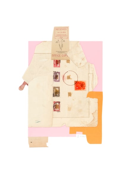 Jerry Jeanmard
Man at Pink Wall, 2023
collage on paper
22" x 15"
JJ 303