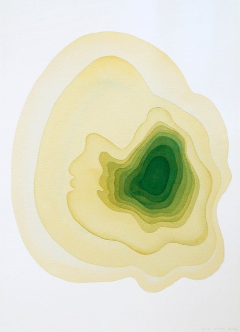 Liz Ward Chicot Aquifer, 2005 watercolor on paper 30" x 23" LW 160 moody Gallery