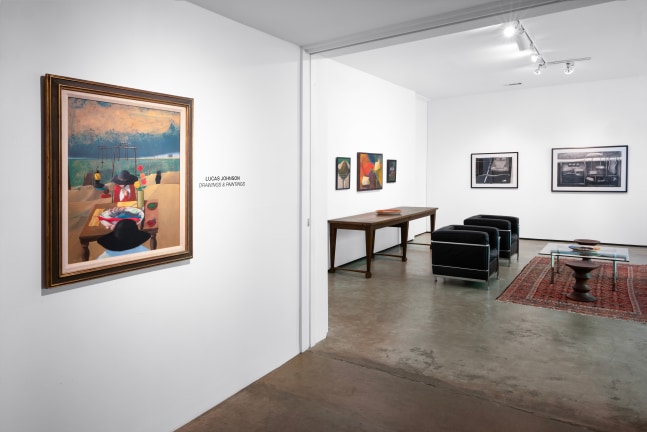 Lucas Johnson 
Drawings & Paintings 1980-1997, Installation View
Moody Gallery 
April 16 - May 24, 2025