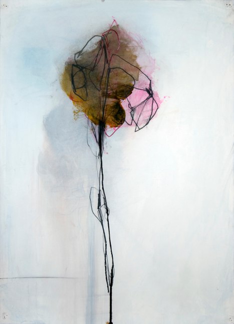 Andrea Rosenberg Untitled 28.18, 2018 mixed media on paper 27" x 19 1/2" AR 59 Moody Gallery