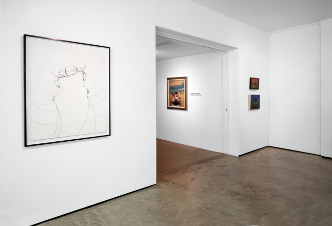Lucas Johnson 
Drawings & Paintings 1980-1997, Installation View
Moody Gallery 
April 16 - May 24, 2025