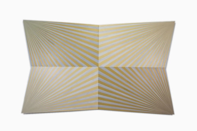 Jay Shinn Quadrangle, 2020 acrylic on panel 96 1/2” x 58” x 2” Moody Gallery