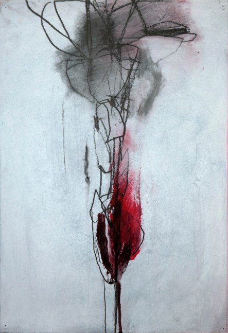 Andrea Rosenberg Untitled 26.18, 2018 mixed media on paper 19" x 13" AR 60 Moody gallery