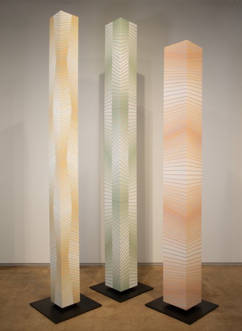 Jay Shinn
Wheatley, 2023
acrylic on wood
109" x 8" x 8"
JS 61
Jay Shinn
Meadow Land, 2023
acrylic on wood
113" x 10" x 10"
JS 59
Jay Shinn
Mid-Day, 2023
acrylic on wood
97 1/2" x 10 1/4" x 10 1/4"
JS 60
 