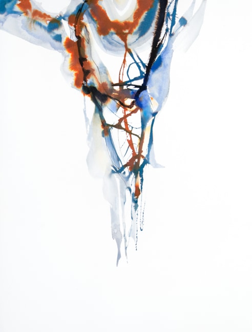 Arthur Turner Pendulum, 12, 2016 watercolor, ink, and graphite on paper 30" x 22" AT 2008 Moody Gallery