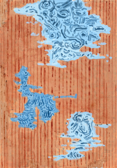 Pat Colville Codex IV, 2023 acrylic on paper 15 1/4" x 11 1/8" PC 229