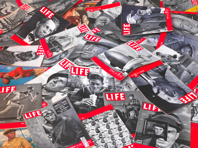 MANUAL (Hill & Bloom) Now & Then #4, 2013 archival pigment print, ed: 5 33 1/4" x 43 3/8" M 556 Moody Gallery