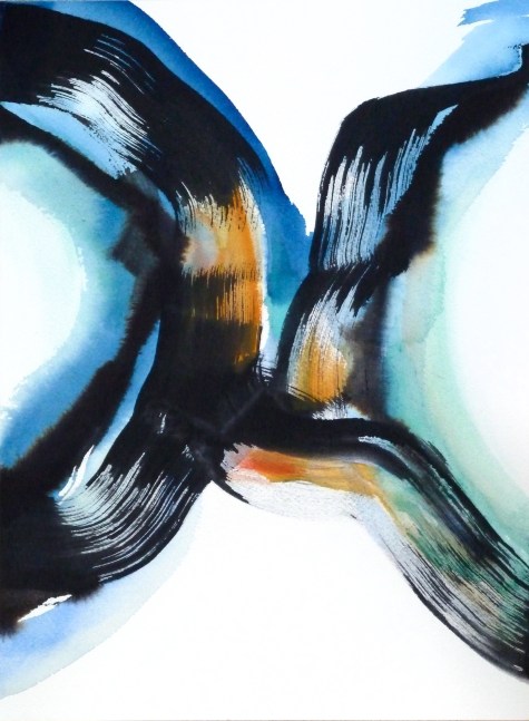 Arthur Turner Untitled, 2012 watercolor and ink on paper 14" x 10" AT 1745 Moody Gallery
