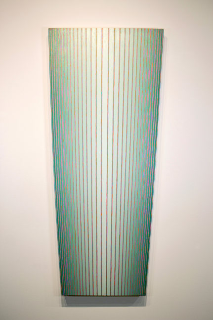 Jay Shinn Sentinel 3, 2023 acrylic on canvas 72" x 32"
