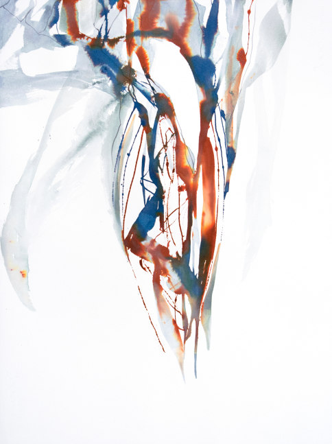 Arthur Turner Pendulum, 18, 2016 watercolor, ink, and graphite on paper 30" x 22" AT 2014 Moody Gallery