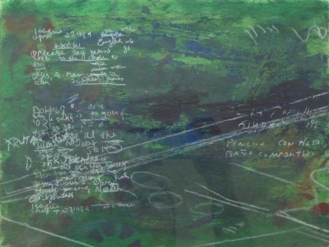 Gael Stack Untitled, 1996 oil on paper 11" x 14" GS 155 Moody Gallery
