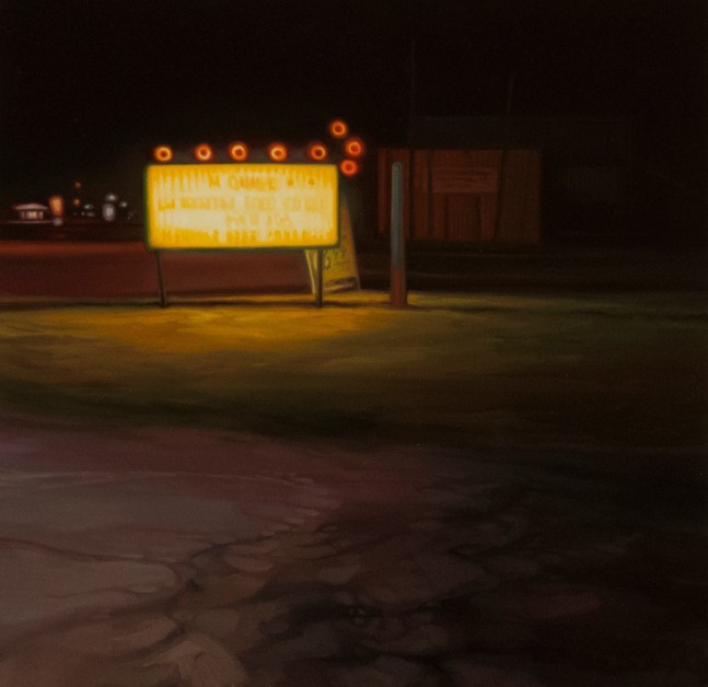 Sarah Williams Mount Vernon, 2013 oil on board 12" x 12" SW 16 Moody Gallery
