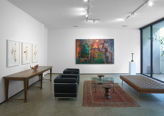 Dog Days of Summer Group Exhibition of Gallery Artists Installation View, Moody Gallery June 30 - August 9, 2025