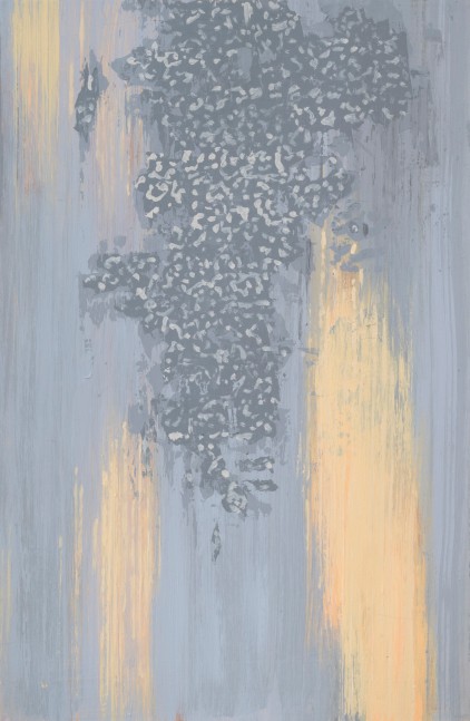 Pat Colville Jasper Mountains VII, 2023 acrylic on paper 22" x 15" PC 232