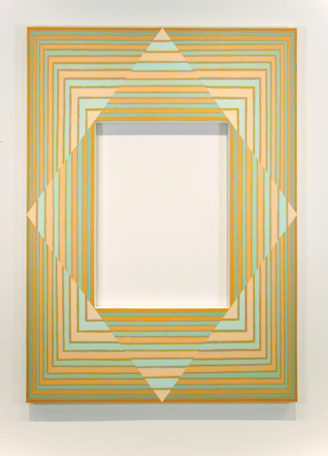 Jay Shinn Jamaicia 2024 acrylic on canvas 72" x 52" x 2 1/2"