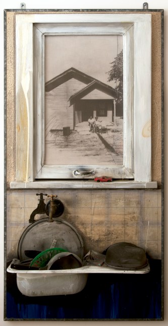 Edward and Nancy Reddin Kienholz "Tank" Mono-series #23, 1989 mixed media assemblage 50" x 25 3/4" x 6 3/4" ENK 7 Moody Gallery