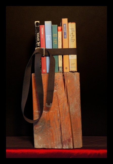 MANUAL (Hill & Bloom) Anne Frank's Diaries, 2012 archival pigment print, ed: 5 40 1/2" x 28" M 519 Moody Gallery