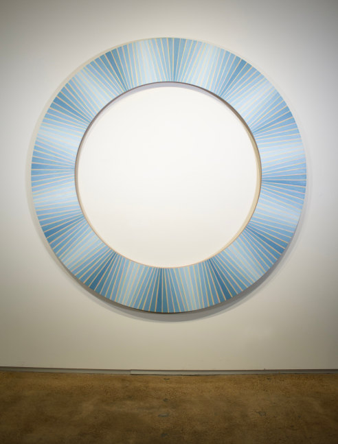 Jay Shinn Morning Glory, 2023 acrylic on panel 84” x 84” x 1 1/2” Moody Gallery
