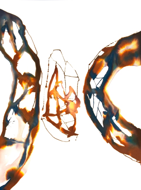 Arthur Turner Pendulum, 38, 2016 watercolor and ink on paper 24" x 18" AT 2032 Moody Gallery