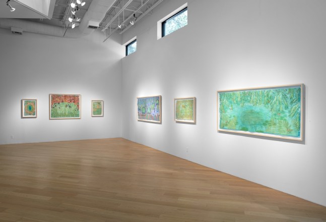 Liz Ward Earth's Eye, Installation View Moody Gallery May 10 - June 21, 2025