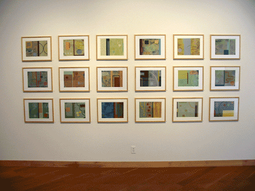 Pat Colville
Double Z Series, Installation View
Moody Gallery
2004