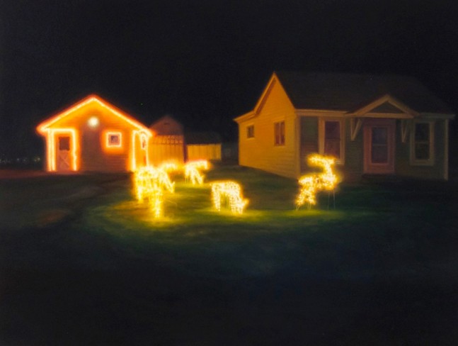 Sarah Williams South Cannon Road, 2020 oil on board 12" x 16" SW 75 Moody Gallery