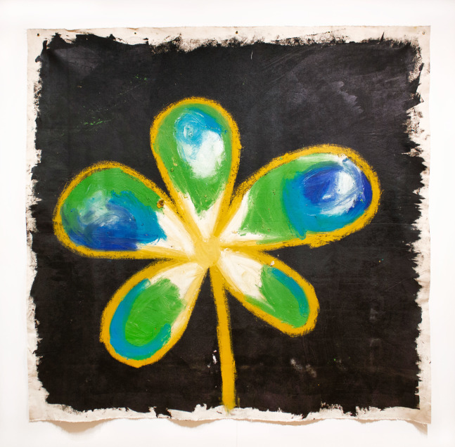 for you I hope (you became an ancestor god ma), 2021
Oil stick, paper, acrylic
54 x 50 in. (137.2 x 127 cm)
Maso-1048-C