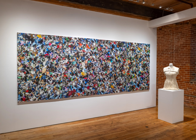 Soledad Salamé: Camouflage at Goya Contemporary Gallery, Baltimore. Photo: Mitro Hood.