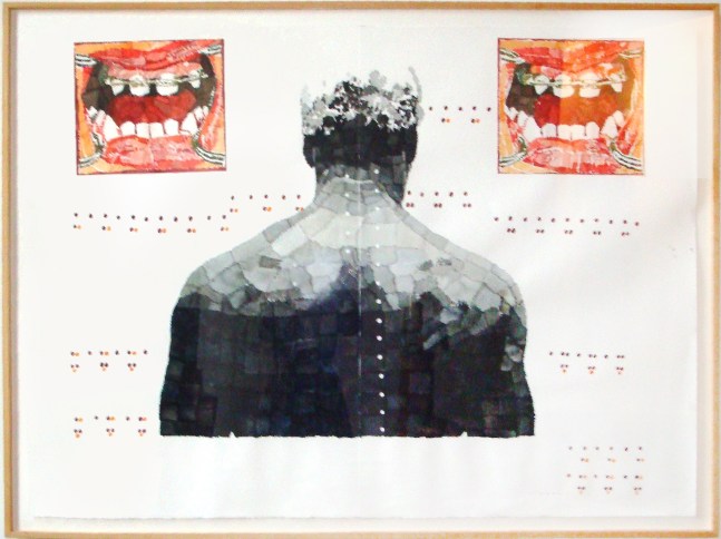 Richard Yarde

Head and Mouths,&amp;nbsp;1996

Watercolor on paper

42 x 58 in. (106.7&amp;nbsp;x&amp;nbsp;147.32 cm)