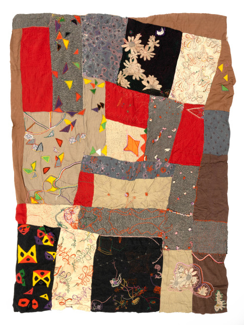 50 Year Quilt, 1930-1980
Fabric, thread
97 x 67.5 in. (246.4 x 171.4 cm)
TScot-1007-OSR
&amp;copy; The Estate of Elizabeth Talford Scott at Goya Contemporary Gallery