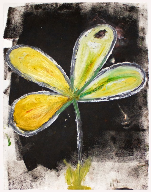 it’s the spirit of a thing (it fell, but from where) 2*, 2020 
Oil stick, acrylic paint on paper
50 x 38 in. (127 x 96.52 cm)
Maso-1019-C