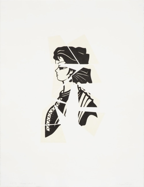 Chinese Cubist II, 2000
Lithograph
30 &amp;times; 22&amp;nbsp;in. (74&amp;nbsp;&amp;times; 57&amp;nbsp;cm)
Edition 20 of 25