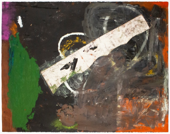 watch your step (the flower was there first), 2020 
Mixed Media on paper
38 1/4 x 50 in. (97.15 x 127 cm)
Maso-1022-C-OS