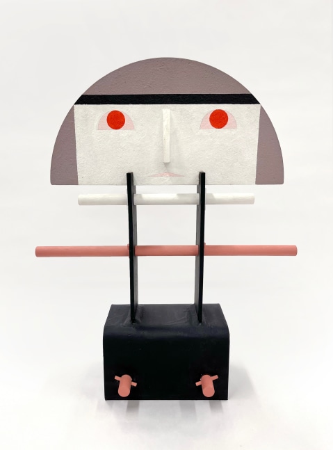 Amalie Rothschild
Ego, 1991
Steel, wood, acrylic paint
18.25 x 15 x 6 in. (46.4 x 38.1 x 15.2 cm)
ROT-1068-C