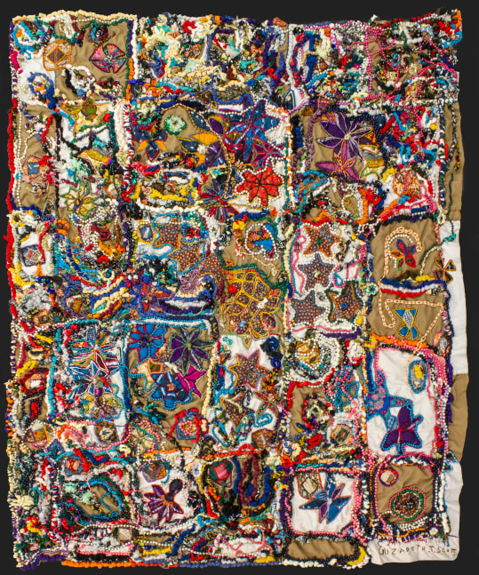 My Dreams, 1987- 1998 
Fabric, thread, mixed media
71 x 57 in. (180.3 x 144.8 cm)
Private Collection