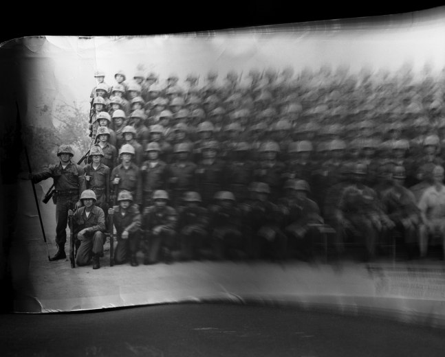 Company D US Marine Corps 1964 02 (25.14.05), 2025
Black and white gelatin silver print from medium format negative
20 x 24 in. (50.8 x 61 cm)
Edition of 3
Silv-1124-C