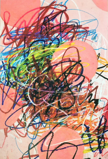 Untitled 10, 2008 
Mixed media on acetate
29 x 19 1/2 in. (73.66 x 49.53 cm)
CHA-0477-C