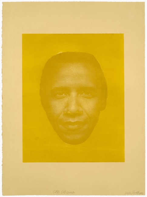 Oro Obama, 2012

Monoprint from the Obama Series on paper

Paper: 30 x 22 in. (76.2 x 55.88 cm)

Published by Goya Contemporary / Goya Girl Press

Scot-1027-C