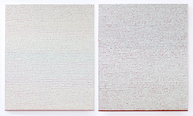 Untitled (Mint Diptych), 2001&amp;nbsp;
Oil on Canvas
36 1/2 x 60 in. (92.7 x 152.4 cm)
Kees-1022-C