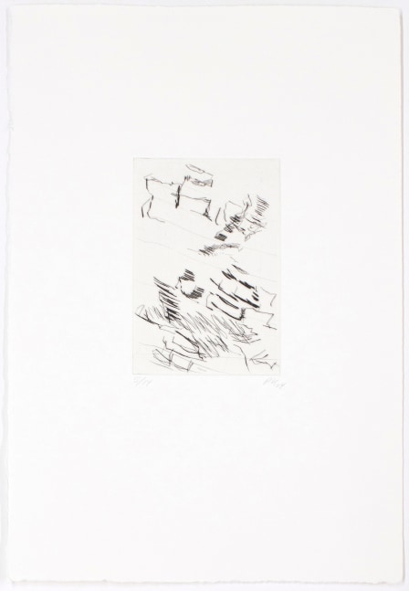 ISUA (10 from a series of 10),&amp;nbsp;2004
Drypoint
15.62 x 10.62 in. (39.7 x 27 cm)
Edition 5 of 14
Kirk-1008-O