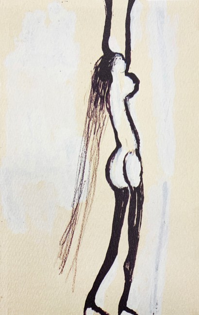 Femme, 2005
Gouache, ink, pencil, etching on paper
15 3/4 x 11 3/8 in. (40 x 29 cm)
Edition 4 of 8 unique studies