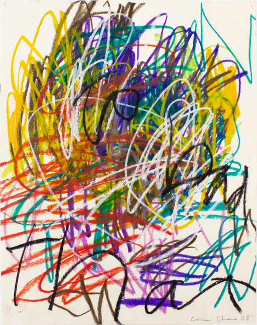 Untitled D, 2008&amp;nbsp;
Oil pastel on paper
14 x 11 in. (35.56 x 27.94 cm)
CHA-0481-C