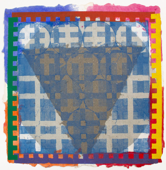 Jackie Laugh, 1974
Unique paper pulp print
14 x 14 in. (36.56 x 36.56 cm)
Edition 11 of 21
Shie-1010-C