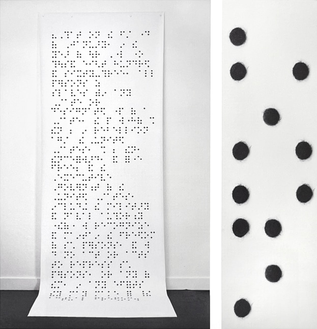 Braille Emancipation, 2011&amp;nbsp;
Archival pigment print
120 x 60 in. (304.8 x 152.4 cm)
Edition 1 of 10
Clar-1062-C