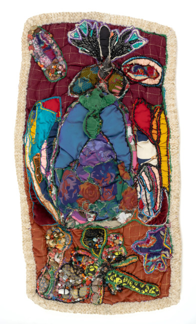 Turtle, 1999&amp;nbsp;
Fabric, thread, mixed media
38 x 21 in. (96.5 x 53.3 cm)
TScot-1009-C