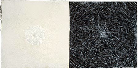 Clearing 17-06-p, 2006 
Acrylic on paper
18 1/4 x 36 1/2 in. (46.36 x 92.71 cm)
Shap-0023-C