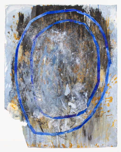 Take the tape off (Amy said you could just paint), 2018
Plaster, acrylic, ink
49 15/16 x 38 5/16 in. (126.8 x 97.3 cm)
Maso-1006-C
