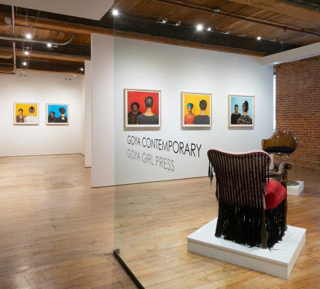 Sonya Clark -&amp;nbsp;Hair/Goods: An Homage to Madam CJ Walker&amp;nbsp;at Goya Contemporary, Baltimore, MD.