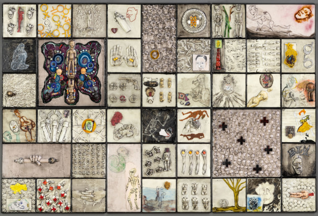 Joyce J. Scott & Tim Tate
Untitled, 2023
Glass, metal, mixed media
JJSTT-1000-CO